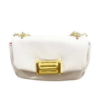 Zomi Gems Leather Clutch - White, Zomi Gems, cf-type-handbags, cf-vendor-zomi-gems, CM22, Handbag, Purse, Tiny Treats, Zomi Gems, Zomi Gems Handbag, Zomi Gems Leather Clutch, Zomi Gems Purse,