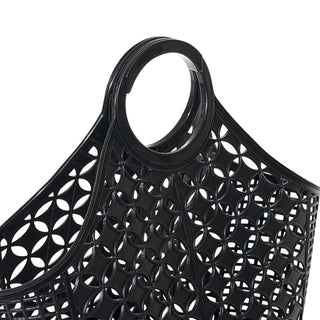 Sun Jellies Atomic Tote - Black, Sun Jellies, Boo Basket, cf-type-bag, cf-vendor-sun-jellies, Jelly Bag, Sun Jellies, Sun Jellies Atomic Tote, Sun Jellies Atomic Tote - Black, Sun Jellies Bag