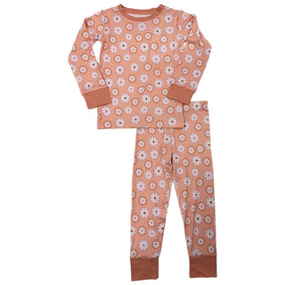 In My Jammers Spring Floral L/S 2pc PJ Set, In My Jammers, Bamboo, Bamboo Pajamas, cf-size-4t, cf-size-5t, cf-type-pajamas, cf-vendor-in-my-jammers, Easter, Easter Basket Ideas, Easter Pajama