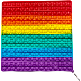 Pop It Huge Rainbow Square Fidget Toy, Bari Lynn, 400 Circle Pop It, Bari Lynn, Bari Lynn In N Out Fidget Toy, Bari Lynn Pop It, EB Boys, EB Girls, Fidget, Fidget toy, Fidgety Toy, Huge Pop I