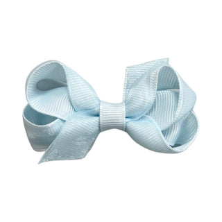 Tiny Overlay Grosgrain Bow on Clippie (30+ Colors), Wee Ones, cf-size-antique-white, cf-size-aqua, cf-size-black, cf-size-blue, cf-size-blue-vapor, cf-size-coral, cf-size-french-blue, cf-size