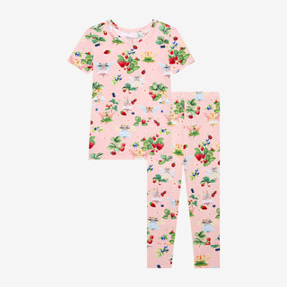 Posh Peanut Annabelle S/S Basic Loungewear, Posh Peanut, Annabelle, cf-size-10y-12y, cf-size-3t-4t, cf-size-5t-6t, cf-size-7y-8y, cf-type-pajama-set, cf-vendor-posh-peanut, Pajama, Pajamas, P