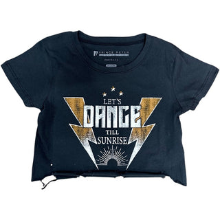 Prince Peter Tween Let's Dance Crop Tee, Prince Peter Collection, cf-size-xlarge-12, cf-type-tee, cf-vendor-prince-peter-collection, Crop Tee, Distressed, Distressed Crop Tee, Let's Dance, Pr