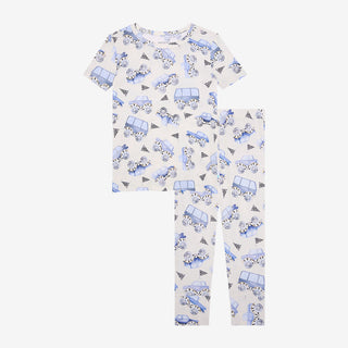 Posh Peanut Franklin S/S Basic Loungewear, Posh Peanut, cf-size-7y-8y, cf-type-pajama-set, cf-vendor-posh-peanut, Franklin, Pajama, Pajamas, Posh Peanut, Posh Peanut Loungewear, Posh Peanut P