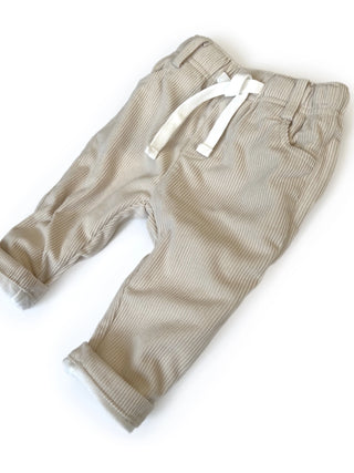 Little Bipsy Corduroy Pants - Oat, Little Bipsy Collection, cf-size-3-6-months, cf-size-3t-4t, cf-size-4t-5t, cf-size-5t-6t, cf-type-pants, cf-vendor-little-bipsy-collection, Corduroy Pants, 