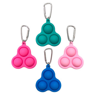 Pop It Fidget Toy Keychain - 4 Colors, Bari Lynn, Bari Lynn, Bari Lynn Fidget Toy, Bari Lynn In N Out Fidget Toy, Bunny, EB Boys, EB Girls, Fidget, Fidget toy, Fidgety Toy, In N  Out, In N Ou