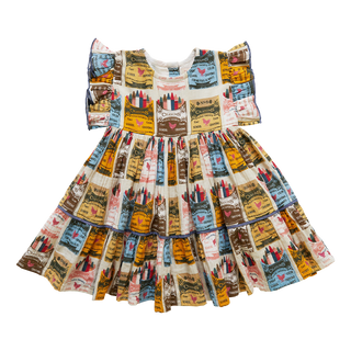 Pink Chicken Multi Crayons Kit Dress, Pink Chicken, Back to School, Big Girls Clothing, cf-size-7y, cf-type-dress, cf-vendor-pink-chicken, Crayon, Crayon dress, Dress, Dress for Girls, Dresse