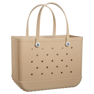 Large Bogg Bag - LATTE You Lots, Bogg, Beach Bag, Bogg, Bogg Bag, Bogg Bagg, Bogg Bags, Boggs, Large Bogg Bag, Latte, Original Bogg Bag, Solid Bogg Bag, Handbags - Basically Bows & Bowties