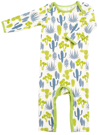 Bestaroo Blue & Green Cactus Coverall, Bestaroo, Baby Shower, Baby Shower Gift, Bestaroo, Bestaroo Cactus, Bestaroo Cactus Coverall, Bestaroo Coverall, Boy Baby Shower Gift, Cactus, CM22, Cov