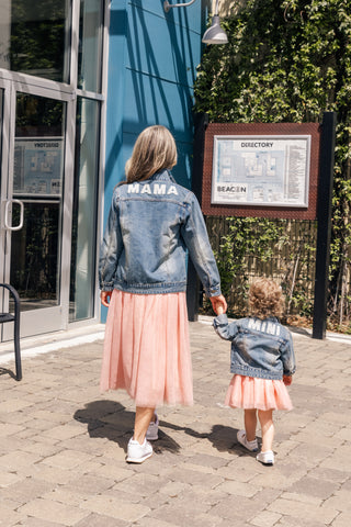 Le La Lo Mini Appliqué Denim Jacket, LE LA LO, cf-size-12-18-months, cf-size-2-3y, cf-size-3-4y, cf-size-5-6y, cf-size-5t, cf-size-6t, cf-type-coats-&-jackets, cf-vendor-le-la-lo, Denim Jack