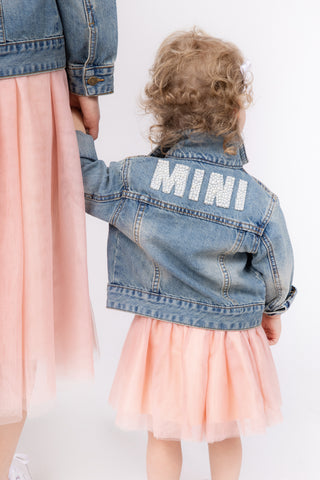 Le La Lo Mini Appliqué Denim Jacket, LE LA LO, cf-size-12-18-months, cf-size-2-3y, cf-size-3-4y, cf-size-5-6y, cf-size-5t, cf-size-6t, cf-type-coats-&-jackets, cf-vendor-le-la-lo, Denim Jack