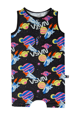 RAGS Tank Henley Short Rag Romper - Nasa Go Beyond, RAGS, CM22, NASA, Nasa RAGS, RAGS, RAGS Nasa Go Beyond, Rags NASA Space, Rags Nase, Rags Romper, RAGS Tank Henley Short Rag Romper - Nasa G