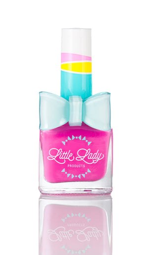 Oh Oh Flamingo Scented Nail Polish, Little Lady Products, cf-type-nail-polish, cf-vendor-little-lady-products, EB Girls, Kids Nail Polish, Little Lady Oh Oh Flamingo Scented Nail Polish, Litt