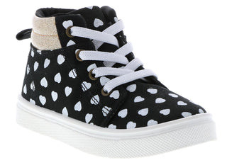 Oomphies Sam Hi Top Sneakers, Oomphies, Black Friday, Cyber Monday, Girls, Girls Shoes, Girls sneakers, Heart Sneakers, Hi Top Sneaker, Hi Top Sneakers, Hi Tops, Oomphies, Oomphies Shoes, Sho