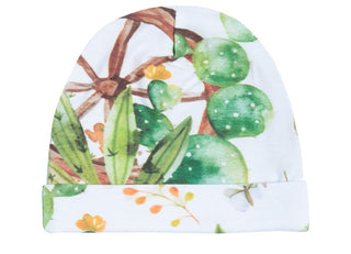 Posh Peanut Cactus & Wooden Wheel Swaddle & Beanie Set, Posh Peanut, Baby Boy Gift, Beanie, Beanie & Swaddle Set, Boy Baby Shower Gift, Cactus, Newborn Baby Boy, Posh Peanut, Posh Peanut Bean