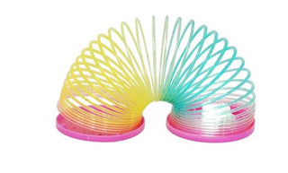 Light Up Rainbow Spring, Pink Poppy USA, Light Up Rainbow Slinky, Light Up Rainbow Spring, Light up Slinky, Pink Poppy, Pink Poppy USA, Rainbow, Rainbow Slinky, Slinky, Stocking Stuffer, Stoc