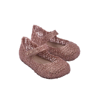 Mini Melissa Mini Campana Papel - Rose Glitter, Grendene, Campana, cf-size-10, cf-size-11, cf-size-12, cf-size-6, cf-size-7, cf-size-8, cf-size-9, cf-type-shoes, cf-vendor-grendene, Glitter, 