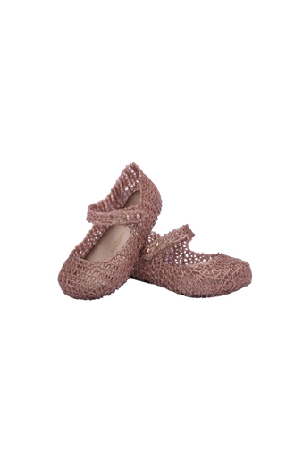 Mini Melissa Mini Campana Papel - Rose Glitter, Grendene, Campana, cf-size-10, cf-size-11, cf-size-12, cf-size-6, cf-size-7, cf-size-8, cf-size-9, cf-type-shoes, cf-vendor-grendene, Glitter, 