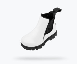 Native Kensington Treklite Gloss Boot - Shell White Gloss / Jiffy Black, Native, Boot, Boots, cf-size-c7, cf-type-boot, cf-vendor-native, Jiffy White, Native Boot, Native Kensington, Native K