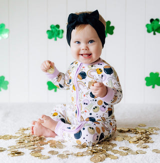 Dream Big Little Co Shamrock Shake Dream Romper, Dream Big Little Co, Bamboo Pajamas, cf-size-0-3-months, cf-size-12-18-months, cf-size-18-24-months, cf-size-3-6-months, cf-size-6-12-months, 