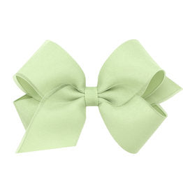 King Overlay Grosgrain Bow on Clippie (50+ Colors), Wee Ones, cf-size-antique-white, cf-size-aqua, cf-size-black, cf-size-blue, cf-size-blue-vapor, cf-size-coffee, cf-size-colonial-rose, cf-s